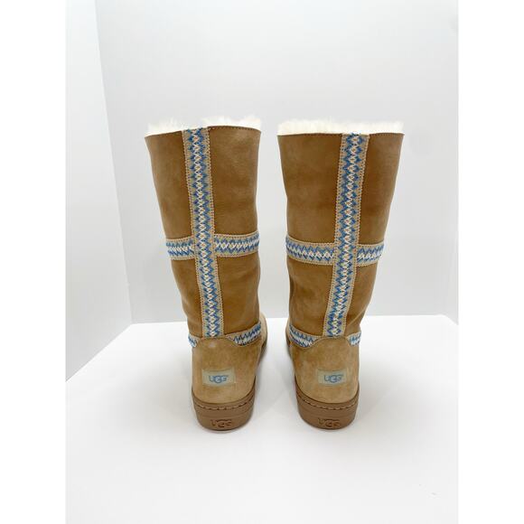 Ugg Sundance Revival Tan Sand Boot size 8 - Picture 3 of 6
